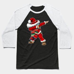 Dabbing Feliz Navidad Baseball T-Shirt